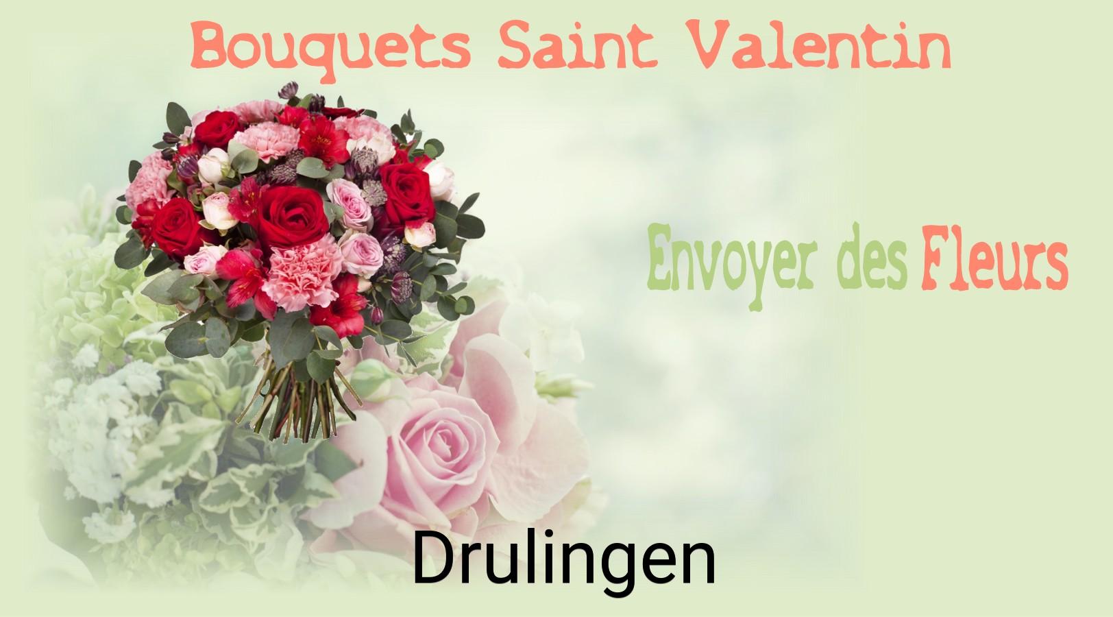 Roses de Saint-Valentin livrées à Drulingen